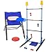 3-IN-1 Outdoor Toss Game Set-Ladder Ball Game,Disc Toss Game,Target Toss Game Perfect For Kids and Adults,Beach, Lawn, Backyard, Camping, Tailgating and Outdoor Play