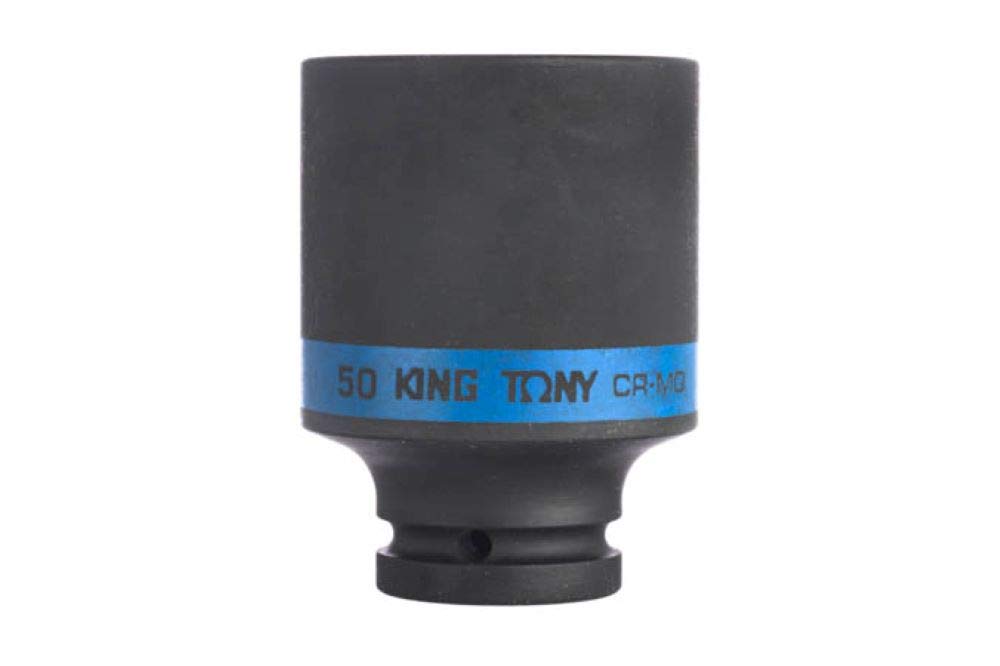 KING TONY 643550M Socket De Impacto Long 3/4" 50mm for DIYers & Professionals, Ideal for Repair and Installation tasks, 50mm