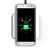 BEZALEL Futura X 15W Fast Charge Charging Pad Compatible with iPhone 11/11 Pro/11 Pro Max/XR/XS/X/8 Plus Galaxy S20/S10/S9 Note 10/9/8 Sony LG G7/G8/V40, Pixel 3/4 XL - White (7mm Thin, Qi-Certified)