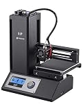 Monoprice Select Mini 3D Printer V2 - Black With Heated (120 x 120 x 120 mm) Build Plate, Fully Assembled + Free Sample PLA Filament And MicroSD Card Preloaded With Printable 3D Models