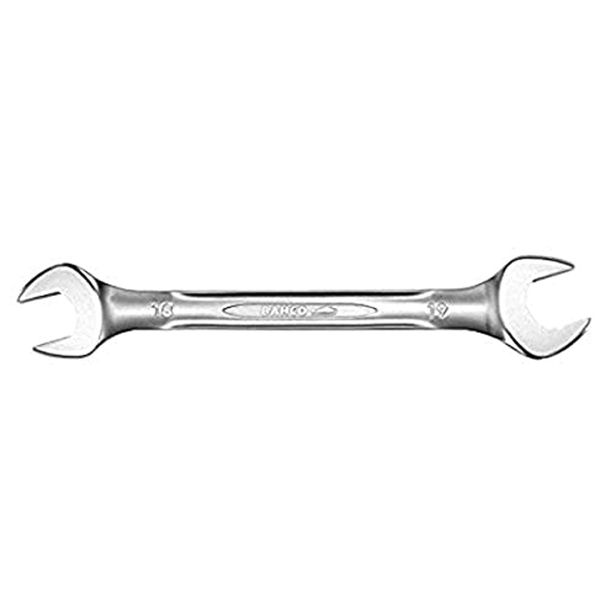 Bahco 6Z-15/16-1 15 Degree Angled SW Double Open End Wrench, Silver, 15/16 x 1-Inch