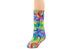CastCoverz! Fashionable Leg Cast Cover - Colorcopia - Medium Short - Below The Knee - Protective, Decorative and Washable - Made in USA