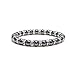 Accents Kingdom Magnetic Bracelet Women's Tuchi Simulated Pearl Hematite Magnetic Therapy Bracelet with Crystal, 7.5