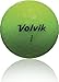 Volvik Crystal 3-piece Golf Ball (Pack of 12), Pink