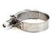 1x Premium 304 Stainless Steel T-Bolt Turbo Silicone Hose Clamp 2 Inches 53-59mm