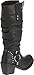Harley-Davidson Women's Jana Black Boots. 13-Inch Shaft, 3-Inch Heels D83562