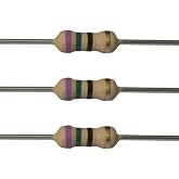 E-Projects 10EP51475R0 75 Ohm Resistors, 1/4 W, 5% (Pack of 10)