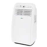 Uhome Portable Air Conditioner, 8000 BTU Compact AC Unit with Cooling, Dehumidifier, Fan, Remote Control and Window Mount Kit Included, White