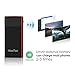 HooToo Wireless Travel Router, USB Port, 6000mAh External Battery Pack Travel Charger - TripMate Black (Not a Hotspot)