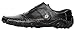 CAIHEE Men 's Casual Leather Stitching Fashion Walking Driving Shoes Slip-On Loafers(8 D(M) US, Black)