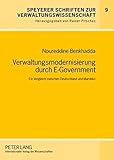 Image de Verwaltungsmodernisierung durch E-Government: Ein Vergleich zwischen Deutschland und Marokko (Speyerer Schriften zur Verwaltungswissenschaft) (German