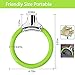 NDakter Bike Lock 12mm Heavy Duty Portable Bicycle Disc Lock, Cycling Locks Anti-Theft High Security for Mountain Bike Road Bike Commute Bike, Kid’ Bike (Green)thumb 3