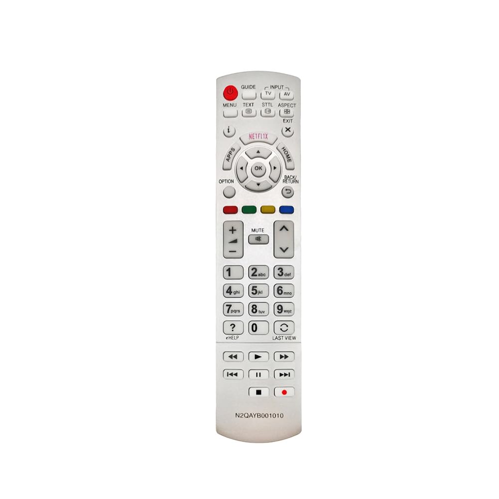 Replacement panasonic Remote Control n2qayb001010 Compatible panasonic tv remote control t v