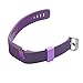 Etoper Replacement Large wrist Band for Fitbit Charge HR Wireless Activity Wristband Watch Fitness Tracker WatchBand/Band Silicone Accessories Purple