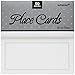 Plain Pearlized Place Cards - 4
