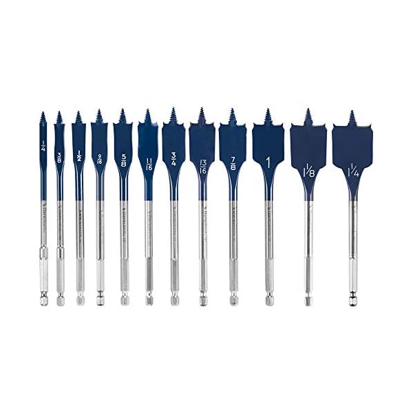 Bosch DSB5012 Daredevil 12 pc. Spade Bit Drill Bit Set Robby Gordon