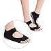Yoga Socks 5 Pairs Non Slip Grip Half Toe Yoga Socks for Ballet, Yoga, Pilates, Barre Cotton Socks with Grips for Women