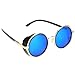 eshion Retro Vintage Fashion Round Arrow Style Metal Frame Sunglasses Eyewear