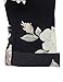 Youtalia Womens Dressy Casual Blouses Loose V Neck 3/4 Sleeve Tops Tunics,Multicolor Black,m