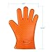 Vervetie Barbecue Gloves Heat Resistant Silicone Cooking Gloves for Grill BBQ - Oven Mitts Potholder for Kitchen, Baking