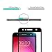 LG X Power 2 M320/LG Fiesta LTE/LG X Charge/LG Fiesta 2 Case, with TJS [Full Coverage Tempered Glass Screen Protector] Shock Absorbing Armor Case Cover Carbon Fiber Back with Hard TPU Inner Layer