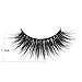 Luxury 3D Synthetic Faux Mink Lashes Volume Silk Angel Wing Natural Long Thick False Eyelashes for Makeup Softer than Real Mink fur Lashes