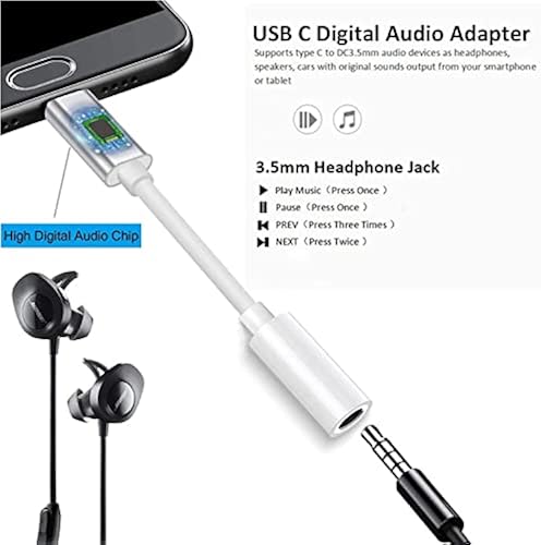 Usb C Headphone For Samsung Note 20 Ultra Headphone Adapter Note