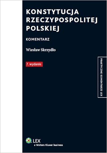 Konstytucja Rzeczypospolitej Polskiej Komentarz Amazon Co Uk Skrzydlo Wieslaw 9788326442230 Books