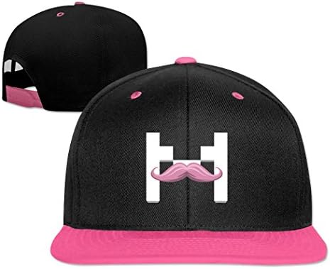 Misshu New Design Markiplier Mustache Pink men's Hit Hop Cap