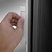 Sliding Aluminum Barn Door Handle Set - 2 Pack STB Adhesive Finger Pull for Pocket Doors, Closet - no Screws or Hardware Required, Complete Kit