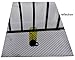1mmx100mmx300mm Glossy Carbon Fiber Sheet Plate Panel 3K Twill Mirror Like