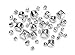 Big Value Assorted Size Jingle Bells, Silver (43 Bells)