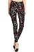 Leggings Depot Women's High Waisted Family & Holiday Events Print Leggings-Full Length-R895, Star Trend, One Size