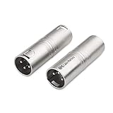 Cable Matters 2-Pack XLR to XLR Gender Changer