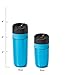 OXO Good Grips Double Wall Travel Mug, Blue- 15 ounce