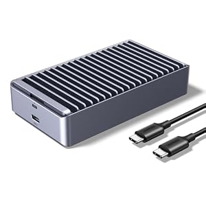 UGREEN M.2 SSD 外付けケース 40Gbps USB4 M.2 ssd ケース Thunderbolt 3/4 PCIe 4.0x4対応