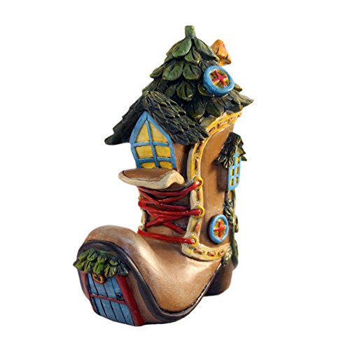 Gift craft 706468 mini enchanted forest shoe outdoor sc…