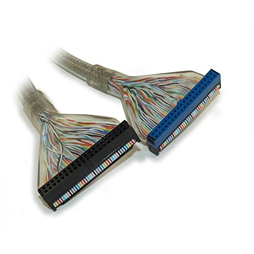 MyCableMart IDE Cable,36" IDE ATA/133 Single Drive Internal Drive Cable, Silver