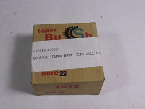 Taper Bush 2012 Bushing Bore Size 22