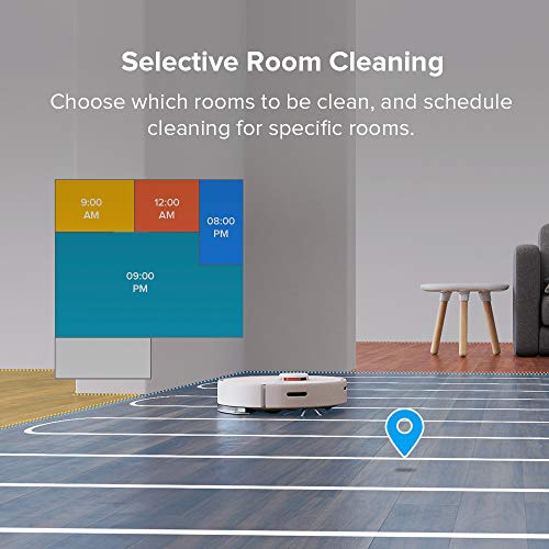 Roborock S6Pure Robot Vacuum, Robotic Vacuum Cleaner and Mop with