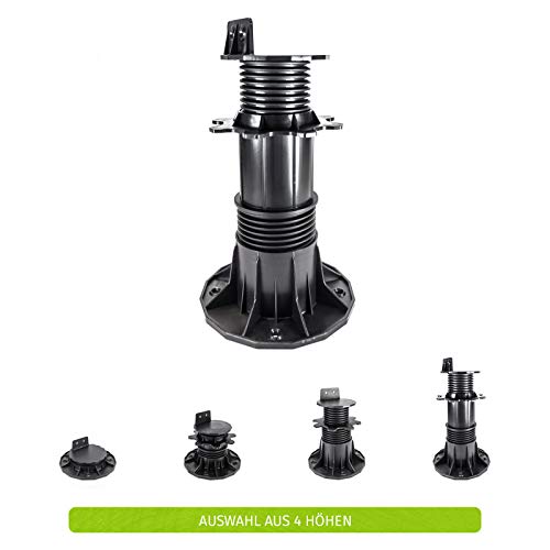 HORI® Stelzlager höhenverstellbar I für Terrassendielen-Unterkonstruktion I Stellfüße-Terrassenlager I Stelzlager M 35… – Bild 3