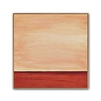 Framed Canvas Wall Art Abatract Color Canvas Prints Home Artwork Decoration for Living Room,Bedroom - 16x16 inches