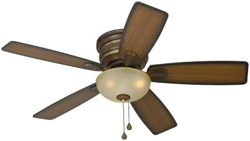 Harbor Breeze 44 In Cedar Hill Walnut Ceiling Fan Light Combo
