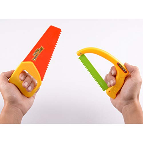 Kids Pretend Play Toy Tool Set, Puzzle DIY Hammer Screwdriver Simulation Repair Kit, Hand Tool Disassembly and Assembly Toys Workshop Tool box Tools Kit