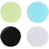 4 Pack New Version Phone Holder Solid Color Gradient Style Grip Stand Finger Holder for Smartphone and Tablets (Solid Color)