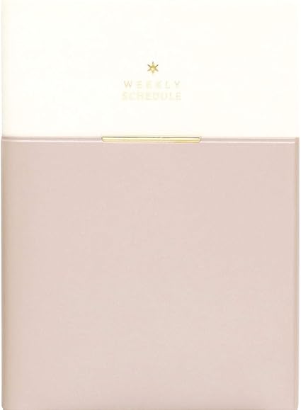 Amazon ラボクリップ 手帳 21年 B6 ウィークリー ペルル ゴールド 2112mpe Gd 年 12月始まり 手帳 文房具 オフィス用品