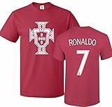 Tcamp Portugal Soccer Shirt Cristiano Ronaldo #7 Jersey Youth T-shirt