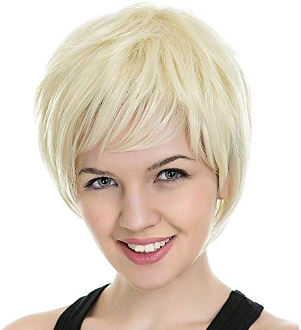 Bob Wig Short Wig Large Cosplay Wig Medium Rose Net Grey Synthetisch Hiar Wig Straight Wigs