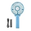 EasyAcc-Handheld-Electric-USB-Fans-Mini-Portable-Outdoor-Fan-with-Rechargeable-2600-mAh-Foldable-Handle-Desktop-for-Home-and-Travel-Blue EasyAcc Handheld Electric USB Fans Mini Portable Outdoor Fan with Rechargeable Battery Foldable Handle Desktop for Home…