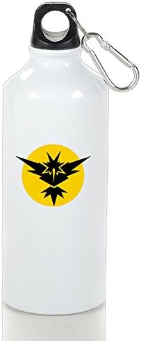 Pokemon Go Team Instinct Aluminum Vacuum Insulated Bottle White 400ml